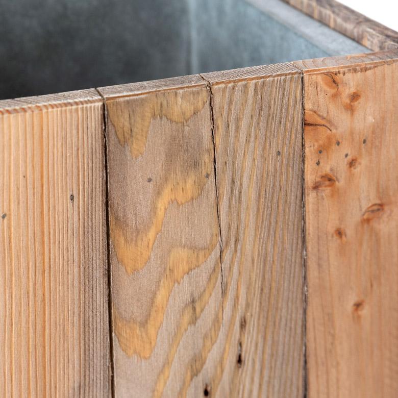 傘立て スリム角型 古木風仕上げ 木製 幅24.5cm Botanique ボタニーク アンティーク風 店舗用 業務用 北欧 ナチュラル おしゃれ アジアン 新生活 q-51 | ブランド登録なし | 03