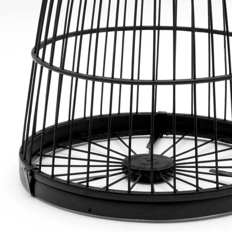 鳥かご 竹 バンブー 黒 ブラック SSサイズ フック 吊り下げ つりさげ 51191 |  | 01