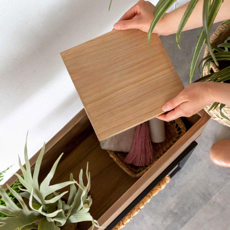 プランター スタンド 脚付き シェルフ アイアン 木 製 ウッド 幅 62.4cm ラック カバー サイド テーブル 大型 おしゃれ 北欧 家具 インテリア アジアン e-51 | ブランド登録なし | 09