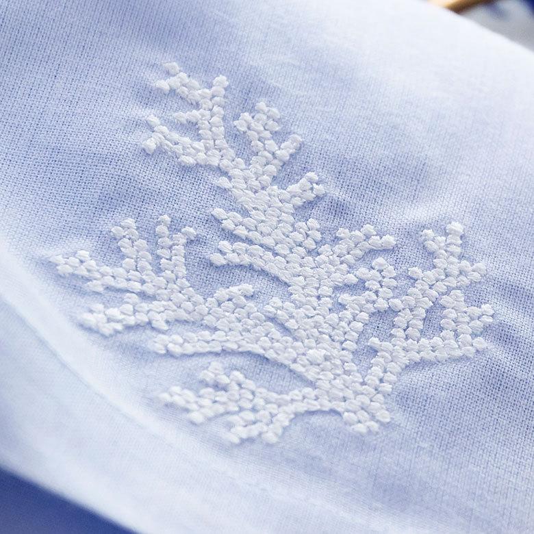 メール便対応 ナプキン ナフキン マルチクロス ベトナム 刺繍 約 W 46cm D 46cm H 0.1cm 51309 |  | 12