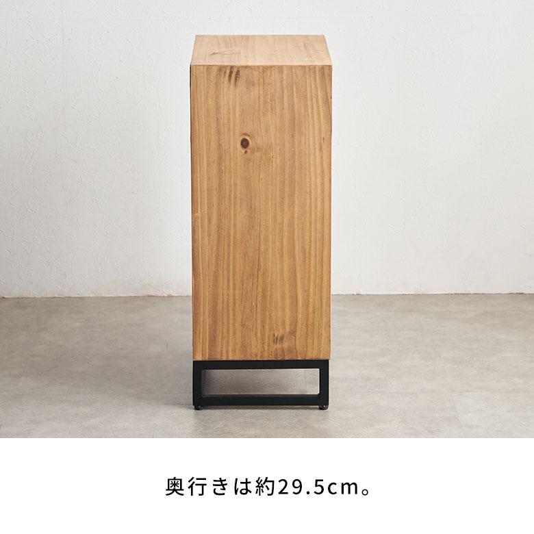 完成品 本棚 スリム 木製 2段 棚 ブック シェルフ ラック 書棚 雑誌 収納 本 収納棚 おしゃれ 低い おしゃれ 北欧 家具 インテリア アジアン リゾート 51371 | ブランド登録なし | 16