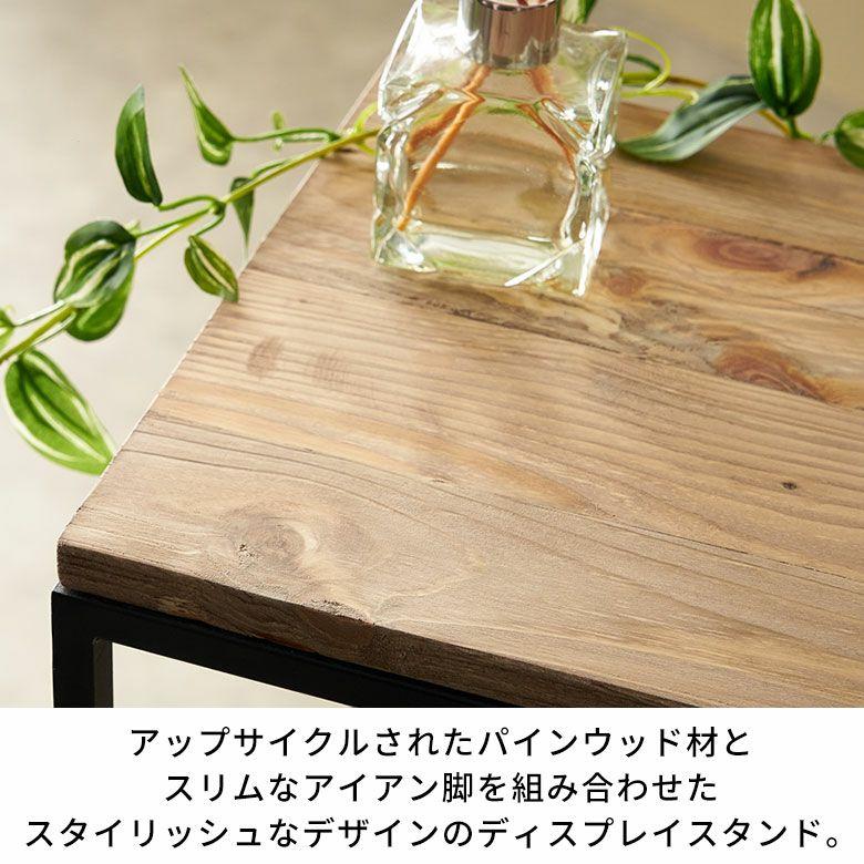 フラワー スタンド プランター 木製 アイアン Lサイズ 高さ 約 95cm シェルフ ラック テーブル 飾り棚 花台 ミニ アルコール おしゃれ 北欧 家具 アジアン 51 | ブランド登録なし | 03