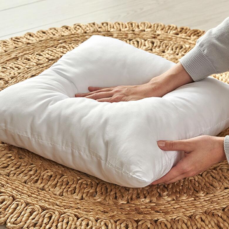 ヌードクッション 中身 洗える 45×45cm 角型 四角形 クッションカバー