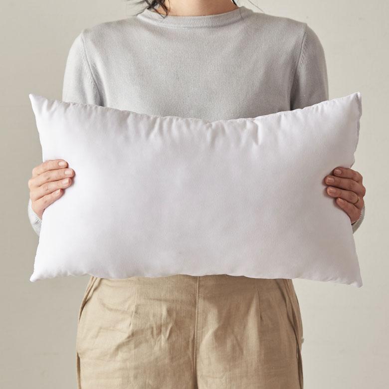 ヌードクッション 中身 洗える 50×30cm 角型 長方形 クッションカバー用 肉厚 高品質 中綿 中材 クッション中身 ふかふか 洗濯 可 ポリエステル 60903 |  | 06