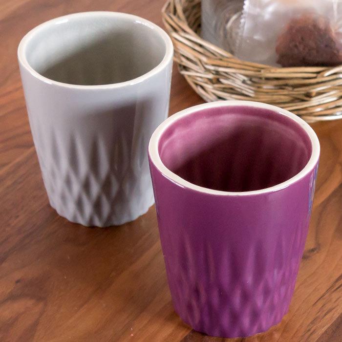 陶器の アジアン タンブラーカップ 200ml 取っ手なし 6108 |  | 02