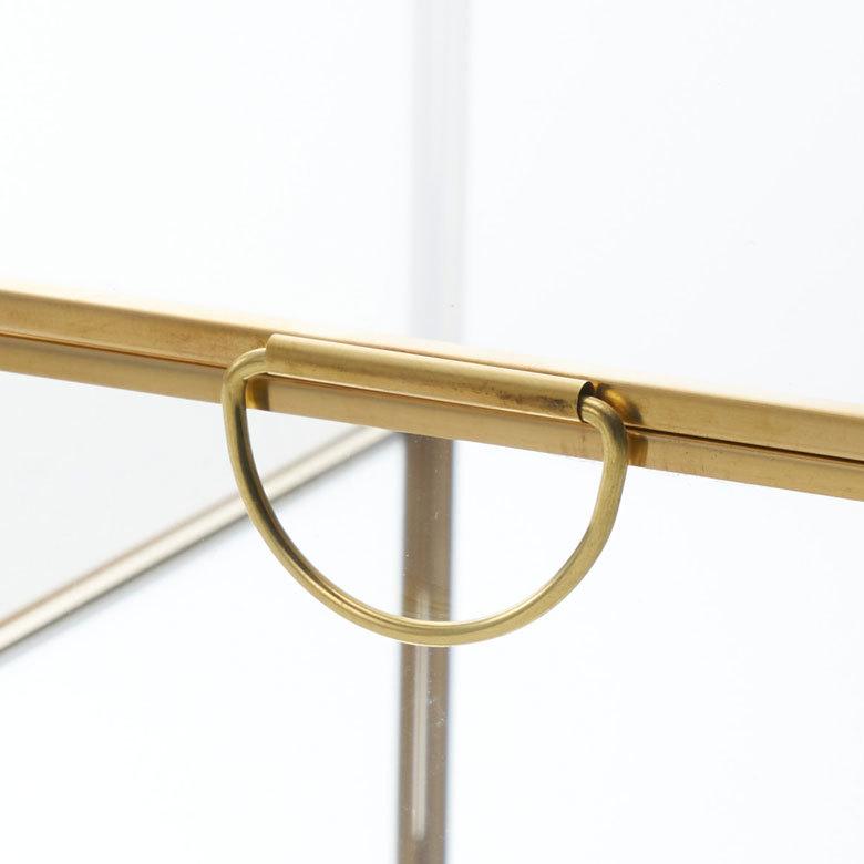 ガラス ケース ジュエリー ボックス ふた付き 小物 入れ 卓上 真鍮 ゴールド アクセサリー 収納 コレクション アンティーク おしゃれ 北欧 アジアン 雑貨 63170 | ブランド登録なし | 17