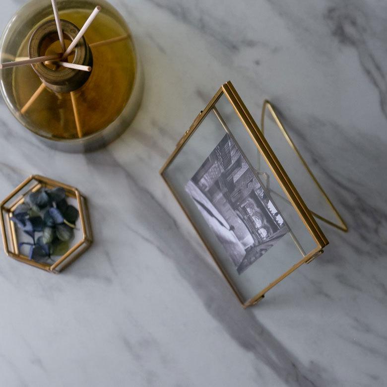 ガラス 真鍮 フォトフレーム 63270 |  | 12