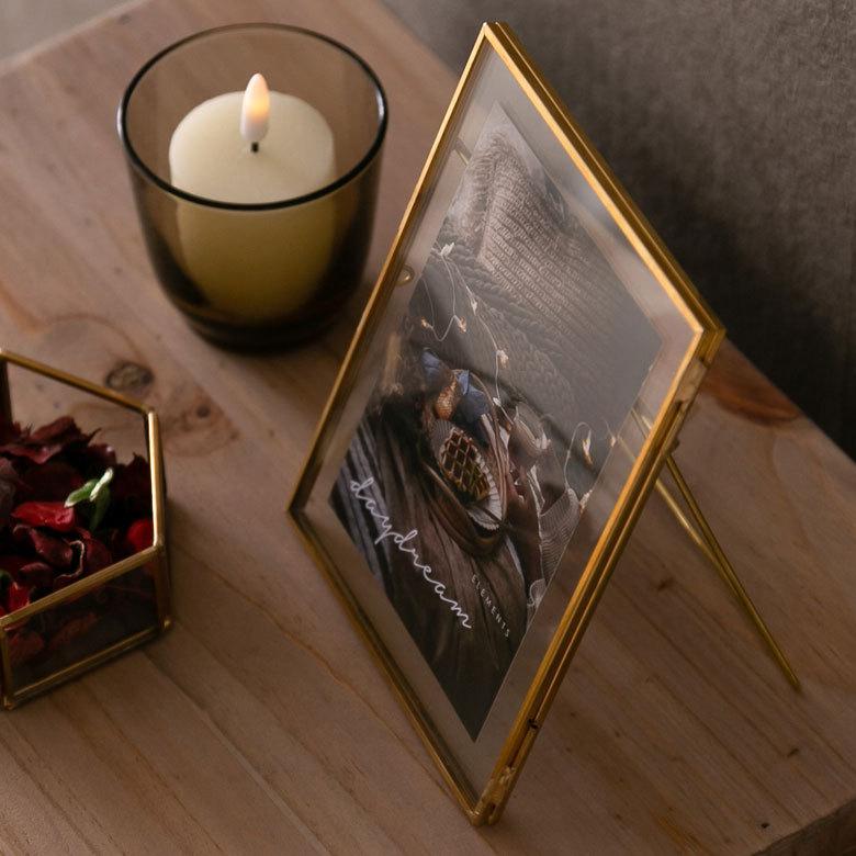 ガラス 真鍮 フォトフレーム 63270 |  | 09