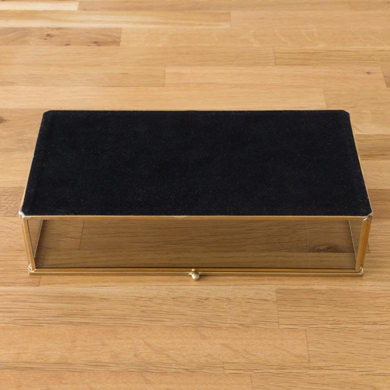 ガラス 真鍮 ジュエリーボックス 6328 |  | 18