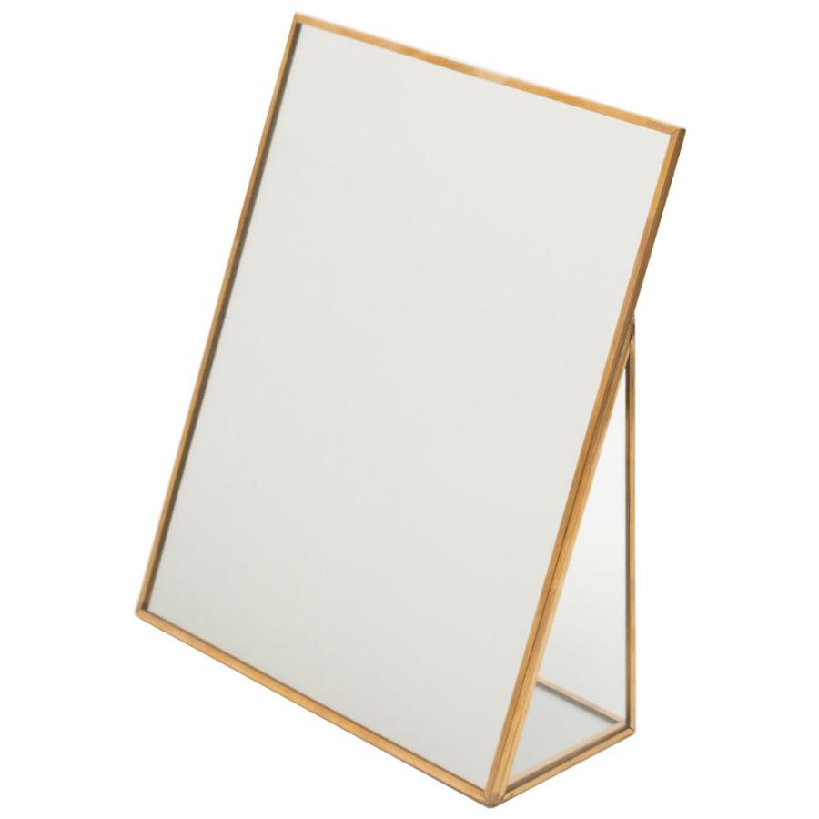 スタンドミラー スクエア型 Lサイズ 真鍮フレーム 66716 |  | 10