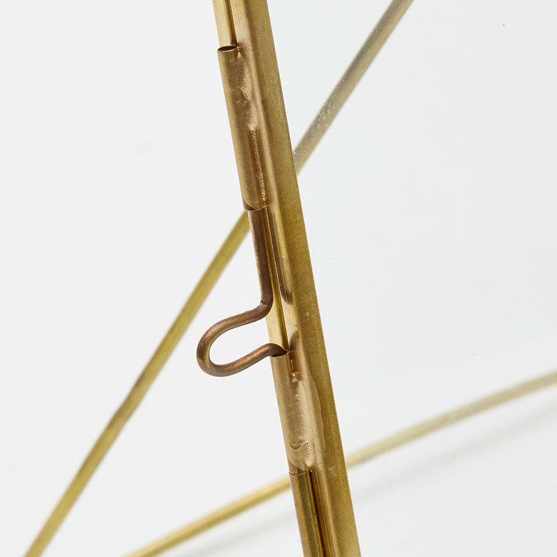 フォトフレーム 2L判 縦置き ガラスと真鍮 ガラスケース アクセサリー収納 67051 |  | 18