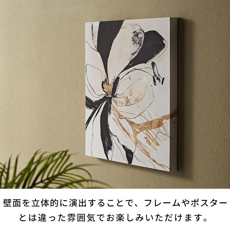 アート パネル フラワー 花 キャンパス 40cm×40cm 絵画 壁 掛け 飾り