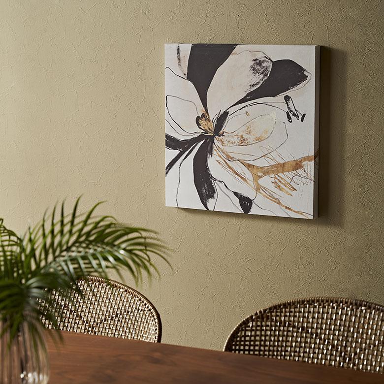 アート パネル フラワー 花 キャンパス 40cm×40cm 絵画 壁 掛け 飾り