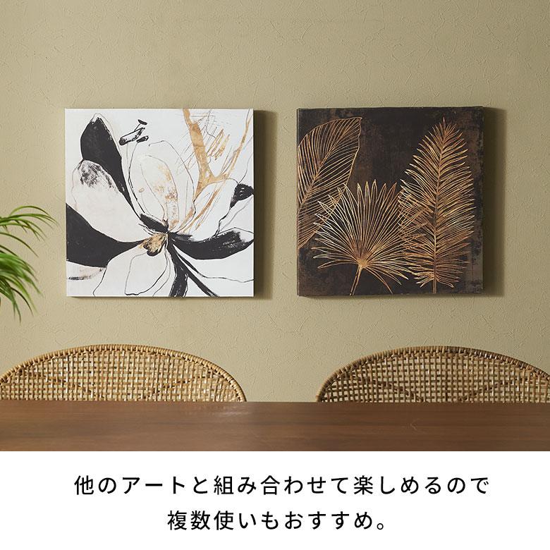 アート パネル フラワー 花 キャンパス 40cm×40cm 絵画 壁 掛け 飾り ボード ウォール デコレーション インテリア おしゃれ 北欧 リゾート 雑貨 アジアン 67154｜asia-kobo｜07