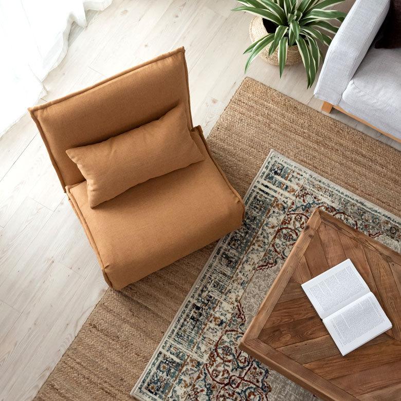 フロアソファ クッション付き 6段階 リクライニング 一人掛け コンパクト 70113 |  | 13