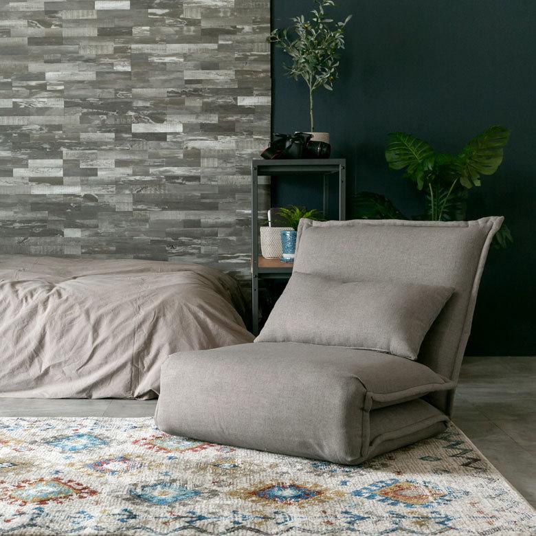 フロアソファ クッション付き 6段階 リクライニング 一人掛け コンパクト 70113 |  | 14