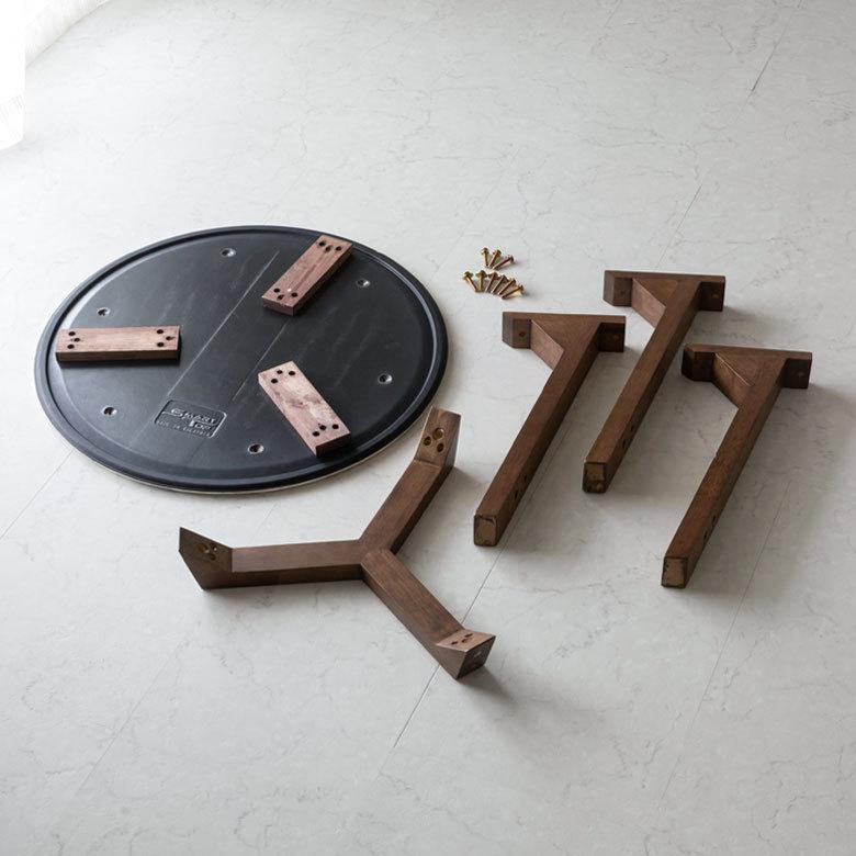 ローテーブル マーブル テーブル 天然木 センターテーブル Ｗ 60cm H 60cm D 45cm 84100 |  | 16