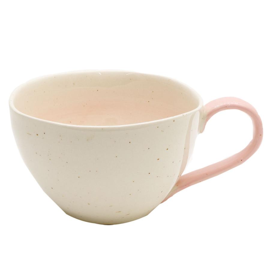 ティーカップ 陶器 ブルー ピンク グラデーション [90001-bl,90001-pk]【 広口 カップ 食器 コーヒーカップ カフェ バイカラー ナチュラル 】 |  | 13