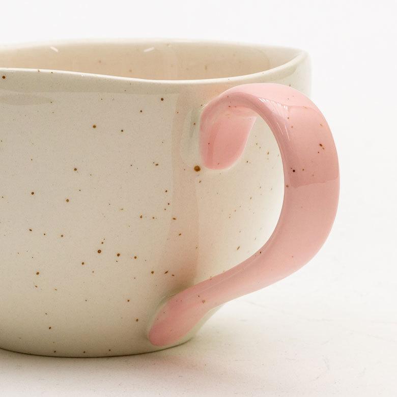 ティーカップ 陶器 ブルー ピンク グラデーション [90001-bl,90001-pk]【 広口 カップ 食器 コーヒーカップ カフェ バイカラー ナチュラル 】 |  | 10