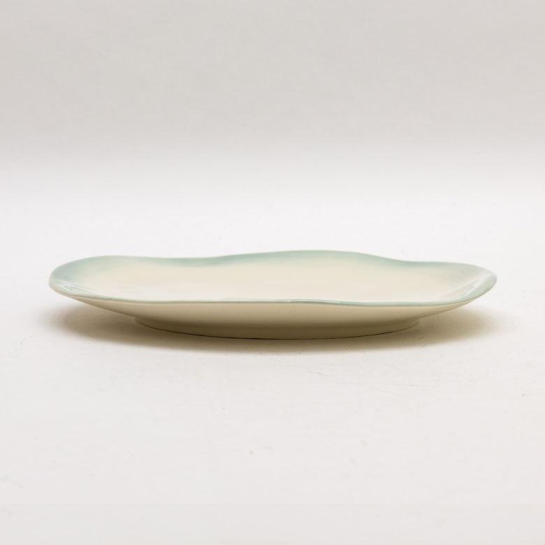 プレート 陶器 30cm ブルー ピンク [90004-bl,90004-pk]【 皿 食器 平皿 丸皿 カフェ ラウンド ホワイト 】 |  | 14