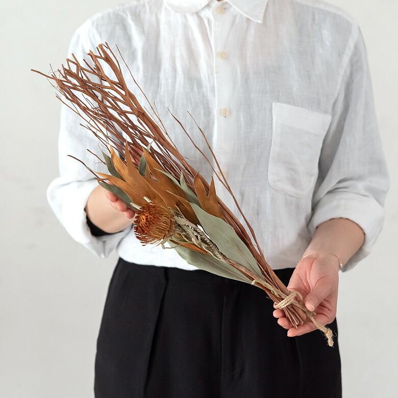 ドライフラワー ポプリ 香り付き ブーケ 長さ約65cm オレンジ レモングラス ホワイトティー 90297 |  | 10