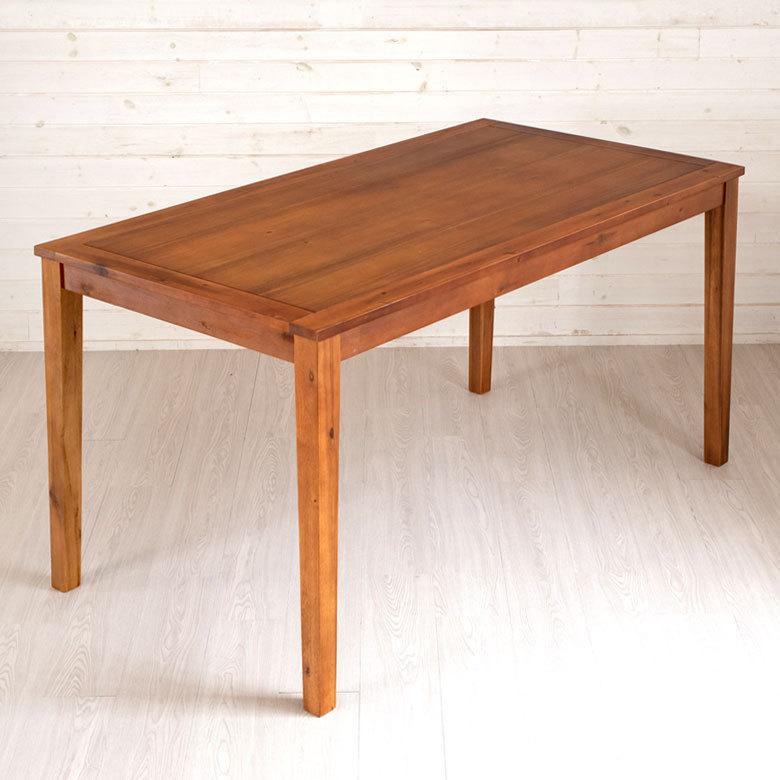 ダイニングテーブル 木製 長方形 150×80cm 4人掛け [91443]【 テーブル