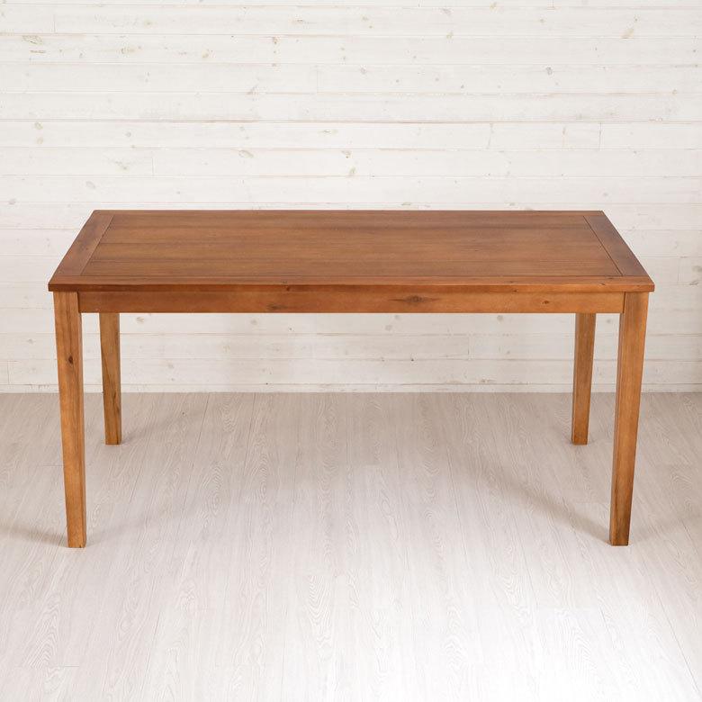 ダイニングテーブル 木製 長方形 150×80cm 4人掛け [91443]【 テーブル