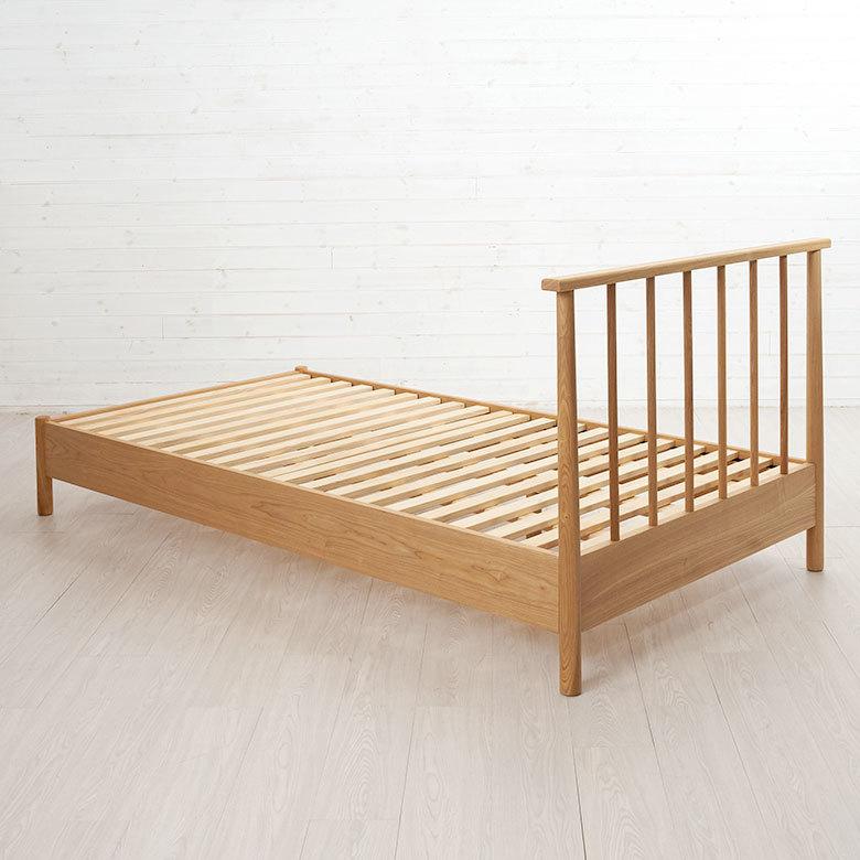 東谷 ベッド シングルベッド 寝具 W 110cm D 203cm ヘッドボード付き