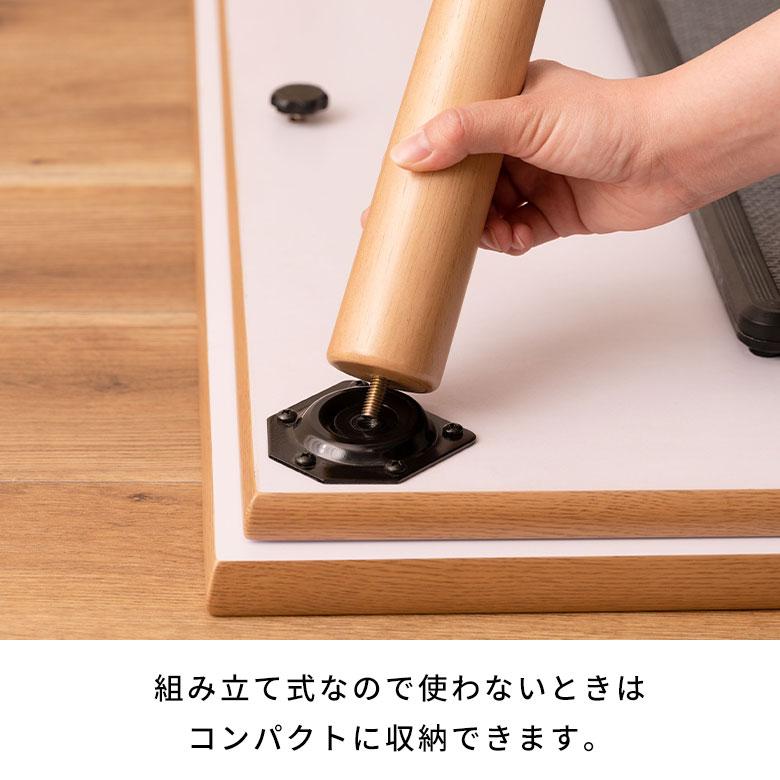 こたつ テーブル 約 幅 105cm ストーン 大理石 調 長方形 本体 デスク 学習 机 暖房器具 ヒーター おしゃれ 北欧 リゾート 雑貨 家具 インテリア アジアン 91619の画像