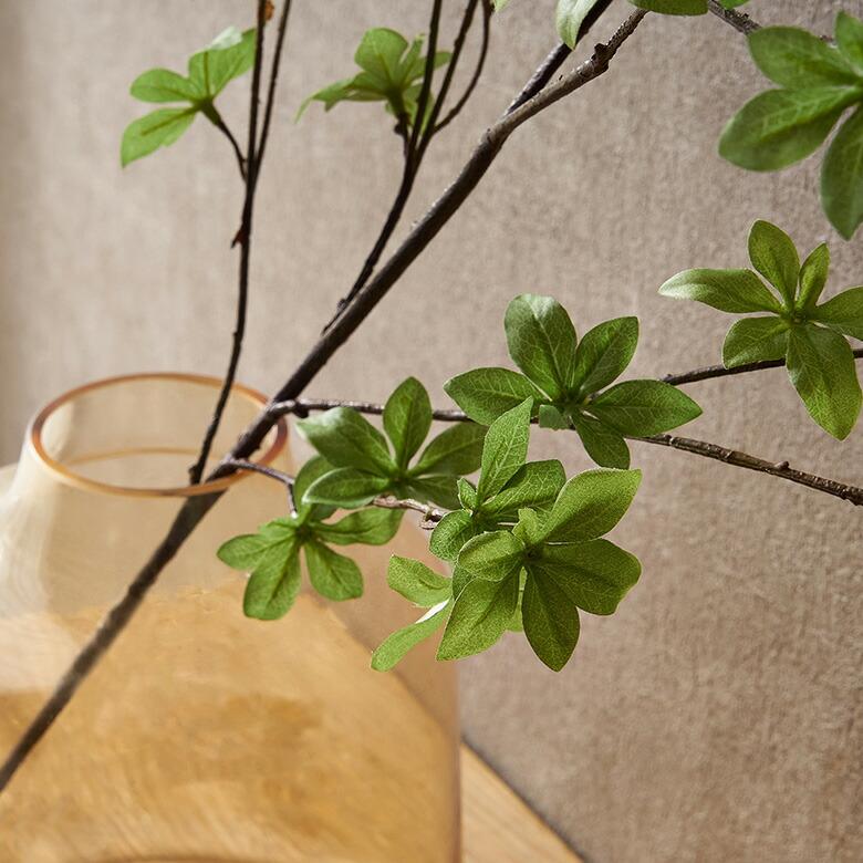 ドウダン ツツジ フェイク グリーン 葉 造花 枝 植物 高さ 約 100cm