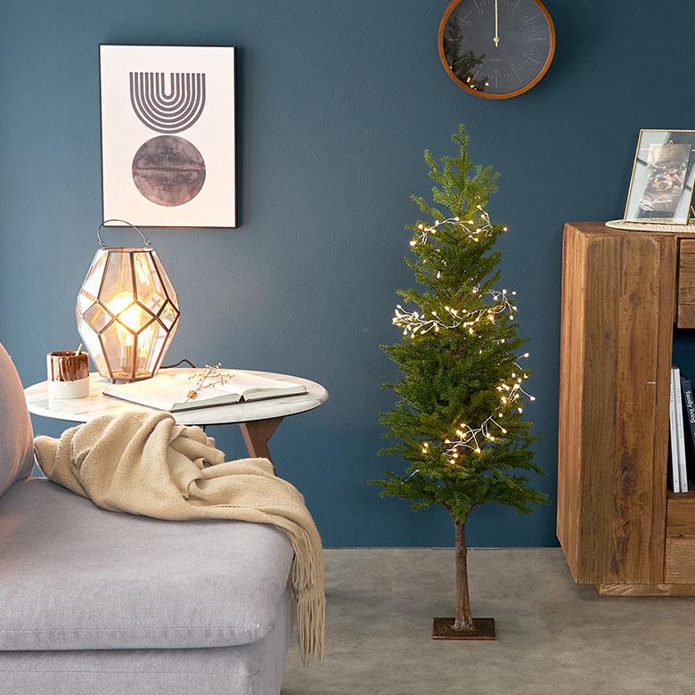 クリスマス ツリー フェイク グリーン 高さ 96cm 卓上 コンパクト 足元