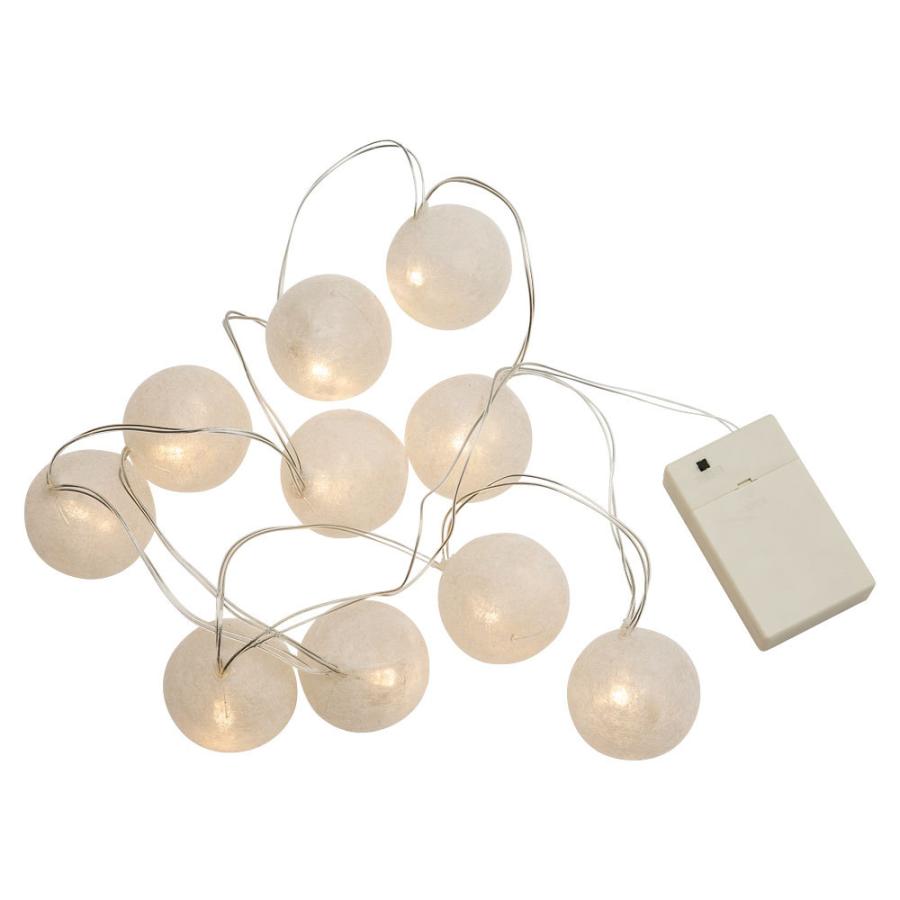 LEDガーランド フロストボール LEDライト ホワイト 5×170 [94300]【 クリスマス ツリー 装飾 デコレーション LED ライト 球 】 |  | 15