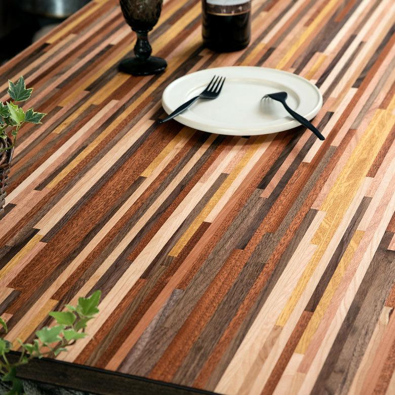 こたつ テーブル 長方形 120×75cm 木製 [96023]【 モザイク ミックスカラー ブラック 省エネ 家具調 おしゃれ 薄型ヒーター】 在宅勤務の画像