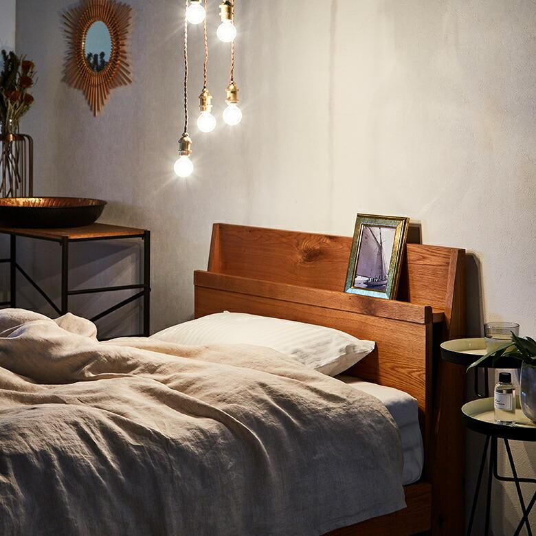 関家具 ベッド シングル 寝具 ヘッドボード 付き すのこ 通気性