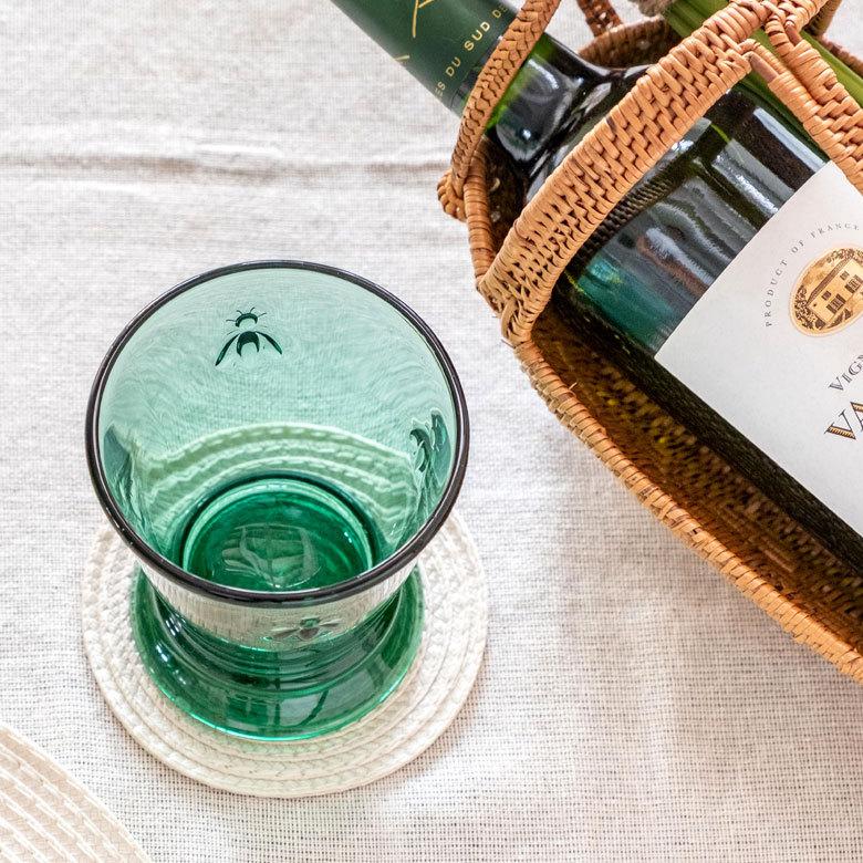 ガラスコップ グラス タンブラー ガラス 260ml グリーン [98304]【 ウォーターグラス