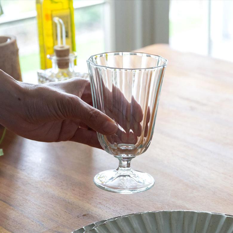 グラス 脚付き ガラス 250ml クリア [98306]【 ワイングラス 脚付きグラス ウォーターグラス ゴブレット コップ 蜂 ギフト おしゃれ アメリカ製】 |  | 15