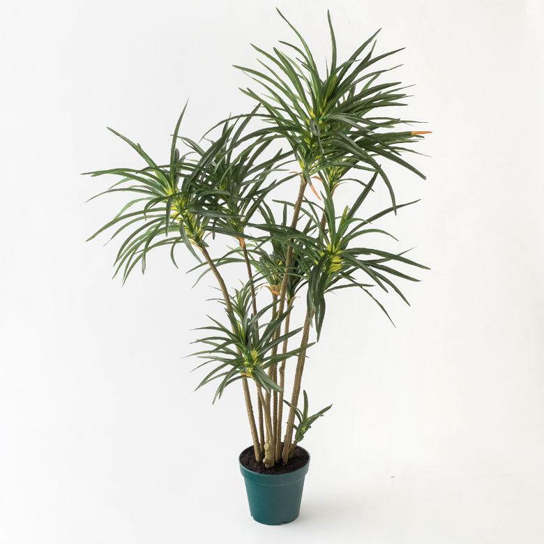 フェイクグリーン ユッカ 高さ 90cm 鉢付き 観葉植物 グリーン 99091