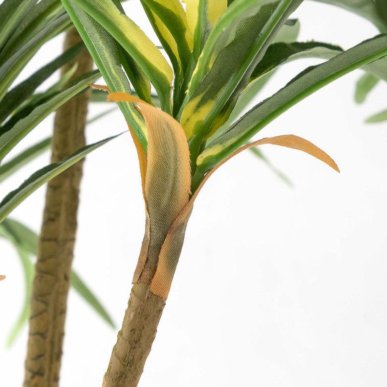 フェイクグリーン ユッカ 高さ 90cm 鉢付き 観葉植物 グリーン 99091