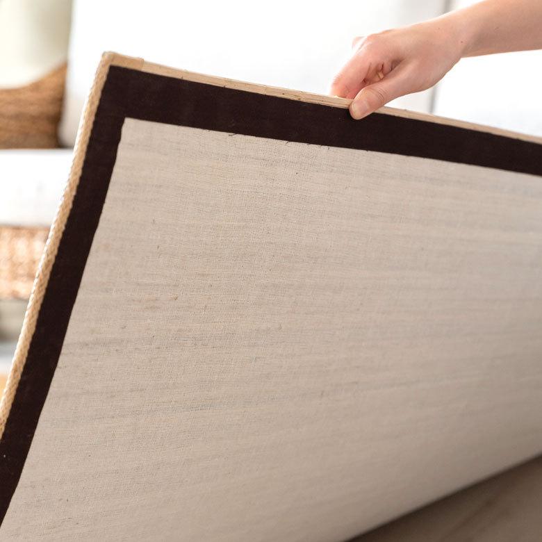 籐むしろ ラタンカーペット ラグサイズ 約140×200cm CPT-CP1000-90