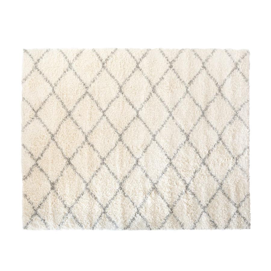 新品　ラグマット　絨毯　200×300 cm アイボリー ラグ マット 約 200×250cm ベニオワレン 風 エジプト製 アイボリー