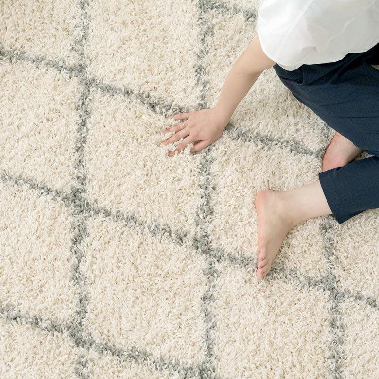 ラグ マット 約 200×250cm ベニオワレン 風 エジプト製 アイボリー カーペット 長方形 おしゃれ 絨毯 じゅうたん オールシーズン リゾート エスニック eg8404 |  | 05
