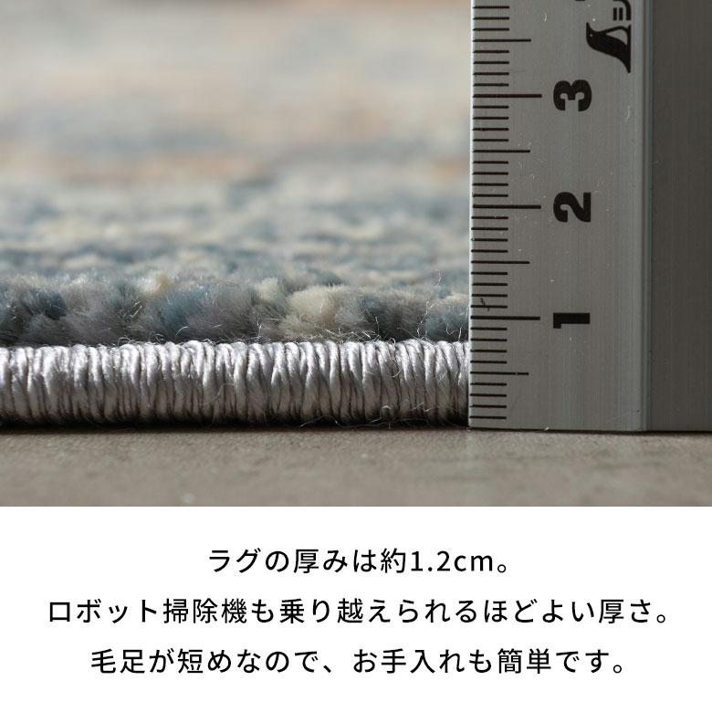 ラグ ラグマット 130×190 1.5畳 メダリオン柄 床暖房対応 ホットカーペット対応 ウィルトン織  アンティーク風 カーペット ペルシャ絨毯風 おしゃれ eg84050 | ブランド登録なし | 12