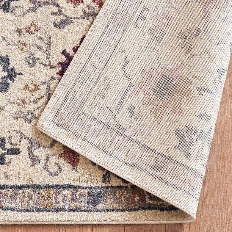 ラグ マット おしゃれ ウィルトン 織り ペルシャ 花柄 絨毯 カーペット