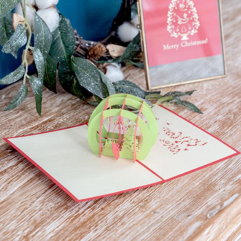 メール便対応 ポップアップクリスマスカード オーナメント vn50463 |  | 02