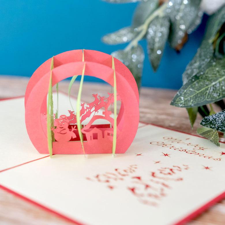 メール便対応 ポップアップクリスマスカード オーナメント vn50463 |  | 03