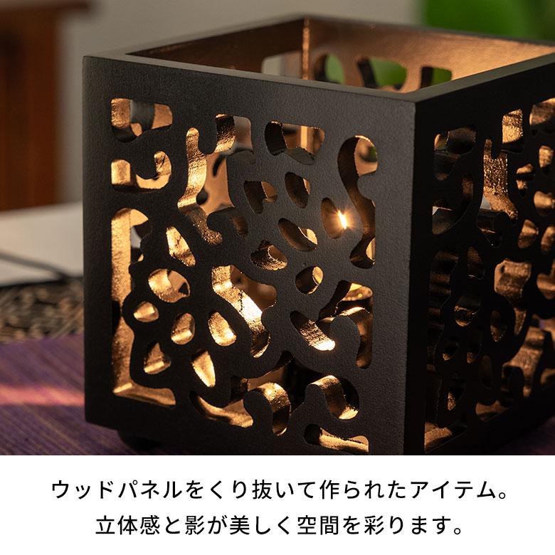 ロータスモチーフのアートパネルランプ vn50730 | ブランド登録なし | 07