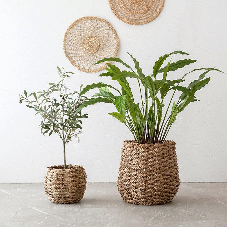 シーグラス 編まれた プランターカバー Sサイズ vn51000 |  | 11