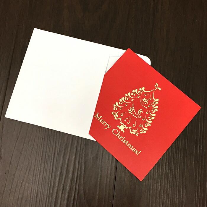 メール便対応 ポップアップクリスマスカード ツリーとトナカイ vn51103 |  | 04