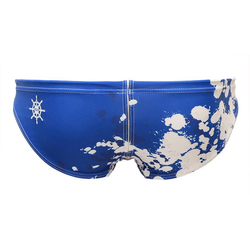 AQUX 競パン SSサイズ 青 AQUX/アックス Shallow Bikinis II 