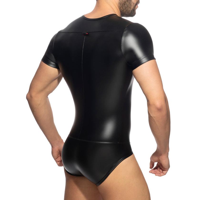 ADDICTED アディクティッド FRONT ZIP RUB BODY ラバーボディスーツ ジッパー フルバック 男性下着 ホワイトデー_2